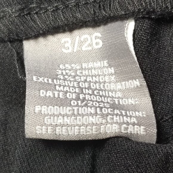 PASTEL Design Black Jogger Pants Women Size 13/26 New York Los Angeles Japan NWT - Picture 8 of 8